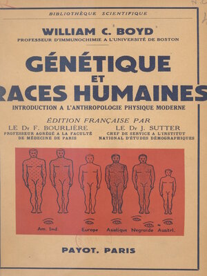 cover image of Génétique et races humaines